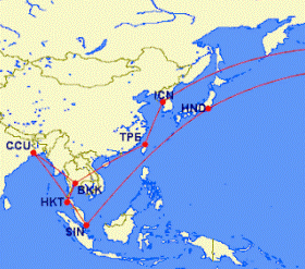 Airline Review: ANA – Business Class (Angled Flat seats) : Los Angeles – Tokyo Haneda (NH 1005)