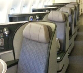 Airline Review: EVA Air – Business Class (Airbus 330-200 with Angled Flat Seats) : Taipei – Hong Kong (BR 867)