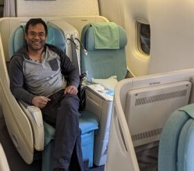 Airline Review: Korean Air – Business Class (Airbus 380-800 with Lie Flat Seats): Seoul – Los Angeles (KE 11)