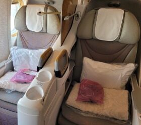 Airline Review: Qatar Airways – Business Class (Airbus 320 with Lie Flat Seats) : Mumbai – Doha (QR 559)