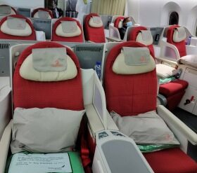 Airline Review – Ethiopian Airlines – Business Class (Boeing 737 MAX with Recliner Seats) : Mahe – Addis Ababa (ET 878)