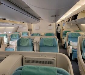 Airline Review: Korean Air – Business Class (Boeing 777-300 with Lie Flat Seats): Los Angeles – Seoul (KE 12)